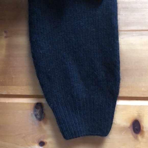 Vintage Karen Scott Holiday Sweater silk angora wool S embellished Christmas - Picture 5 of 8